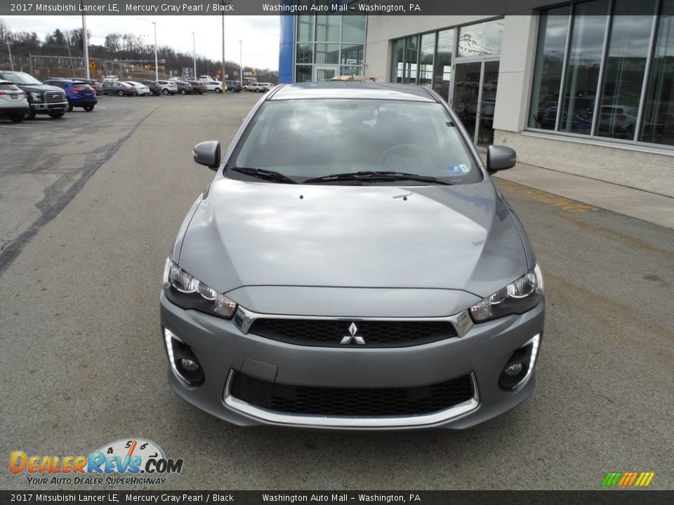 2017 Mitsubishi Lancer LE Mercury Gray Pearl / Black Photo #3