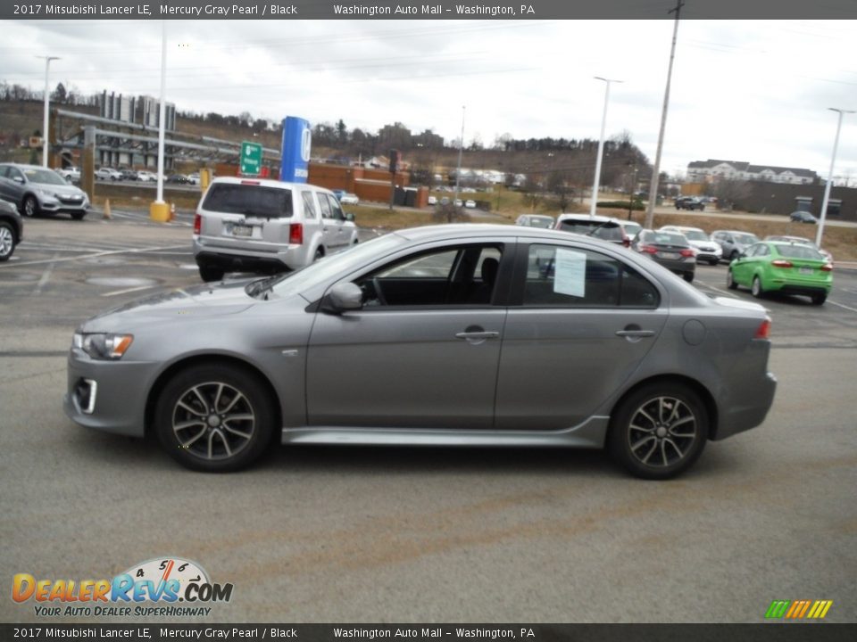 Mercury Gray Pearl 2017 Mitsubishi Lancer LE Photo #5