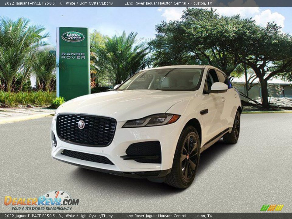 2022 Jaguar F-PACE P250 S Fuji White / Light Oyster/Ebony Photo #1