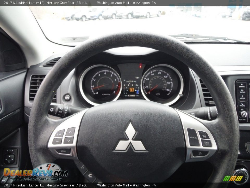 2017 Mitsubishi Lancer LE Steering Wheel Photo #17