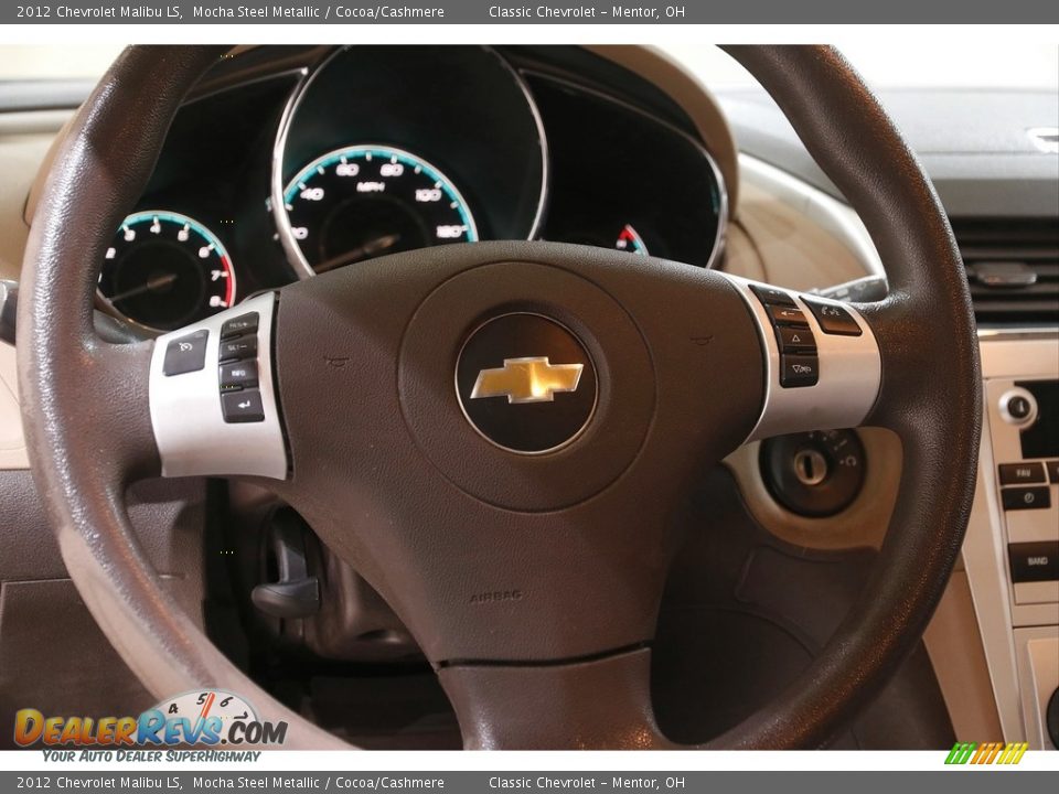 2012 Chevrolet Malibu LS Mocha Steel Metallic / Cocoa/Cashmere Photo #7