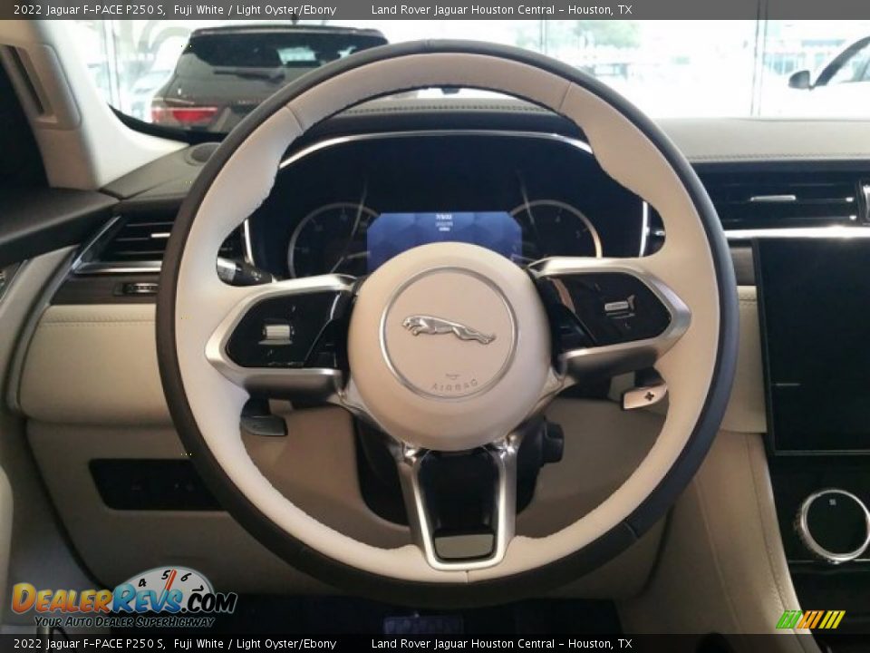 2022 Jaguar F-PACE P250 S Steering Wheel Photo #15