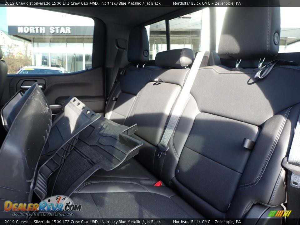 2019 Chevrolet Silverado 1500 LTZ Crew Cab 4WD Northsky Blue Metallic / Jet Black Photo #16