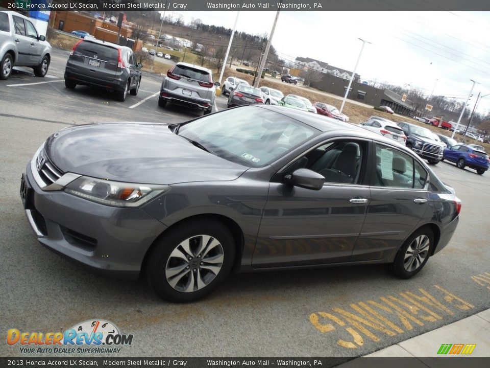 2013 Honda Accord LX Sedan Modern Steel Metallic / Gray Photo #6