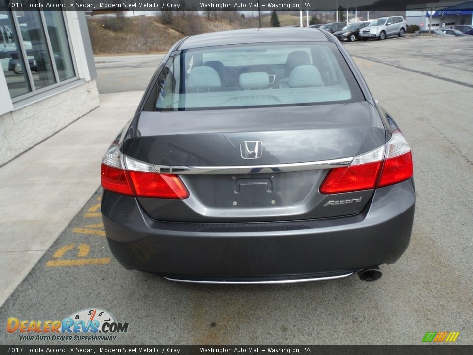 2013 Honda Accord LX Sedan Modern Steel Metallic / Gray Photo #8