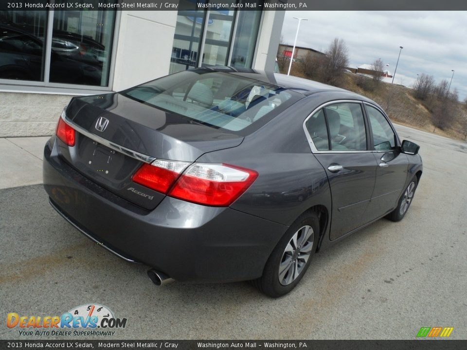 2013 Honda Accord LX Sedan Modern Steel Metallic / Gray Photo #9