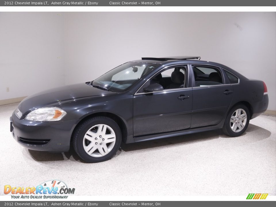 2012 Chevrolet Impala LT Ashen Gray Metallic / Ebony Photo #3