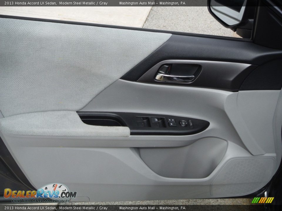 2013 Honda Accord LX Sedan Modern Steel Metallic / Gray Photo #11