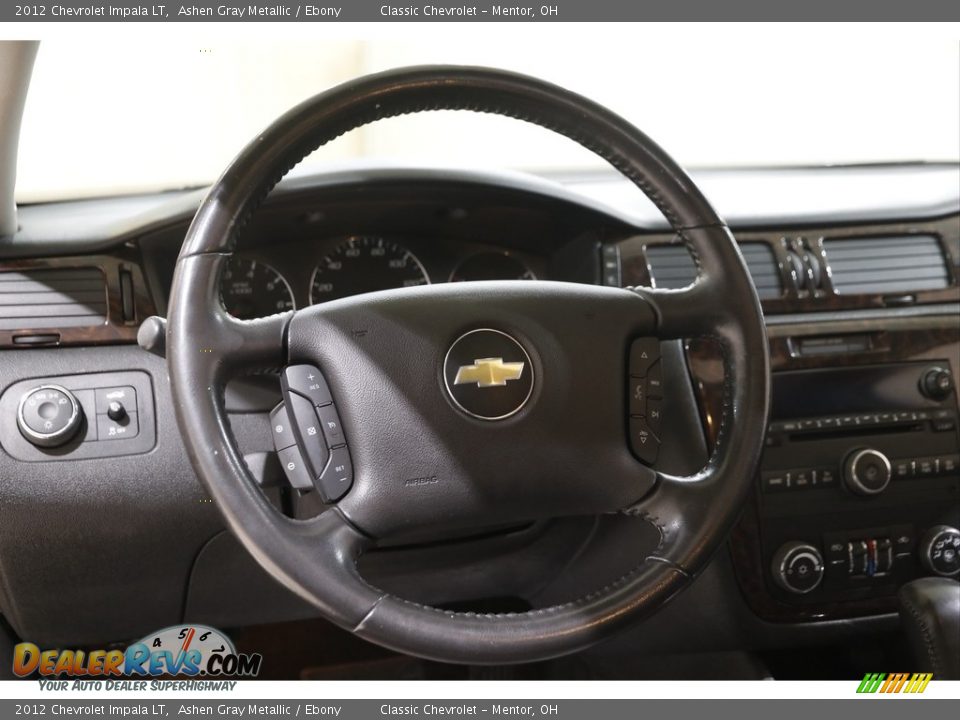 2012 Chevrolet Impala LT Ashen Gray Metallic / Ebony Photo #7