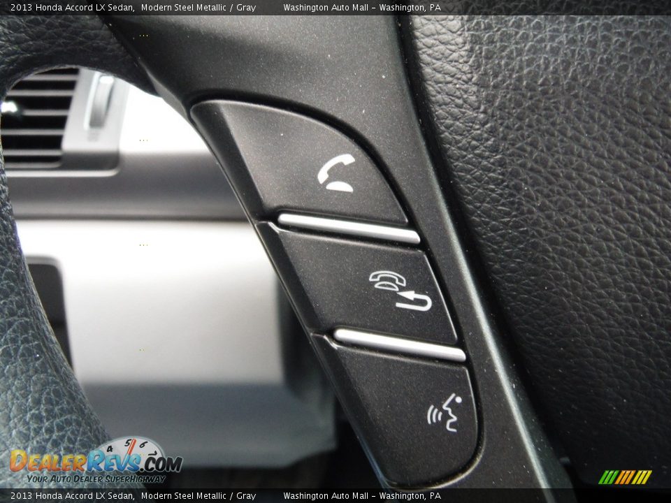 2013 Honda Accord LX Sedan Modern Steel Metallic / Gray Photo #19