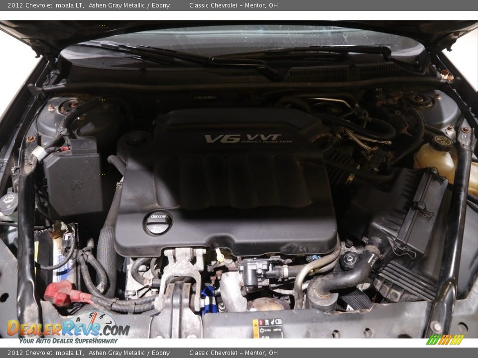 2012 Chevrolet Impala LT Ashen Gray Metallic / Ebony Photo #15