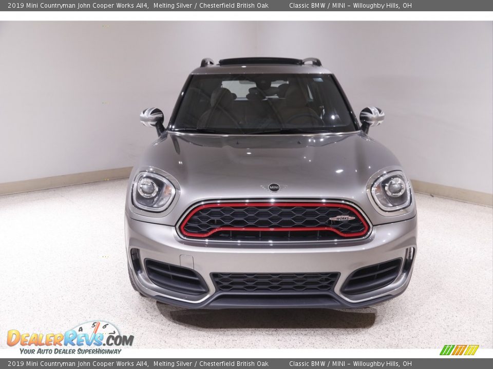 2019 Mini Countryman John Cooper Works All4 Melting Silver / Chesterfield British Oak Photo #2