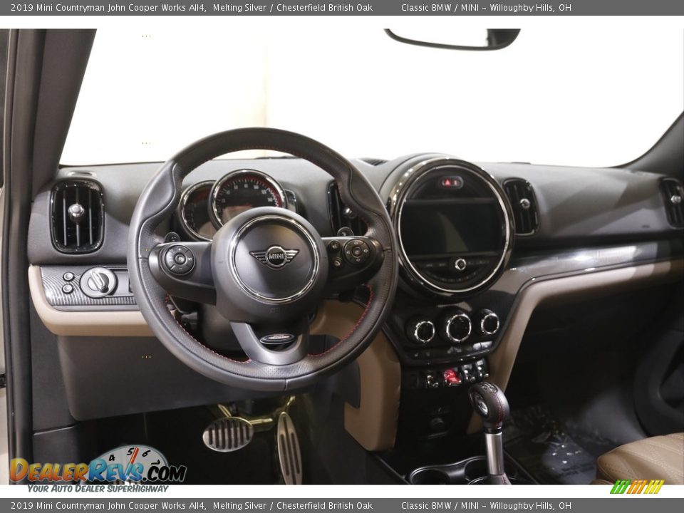 2019 Mini Countryman John Cooper Works All4 Melting Silver / Chesterfield British Oak Photo #6