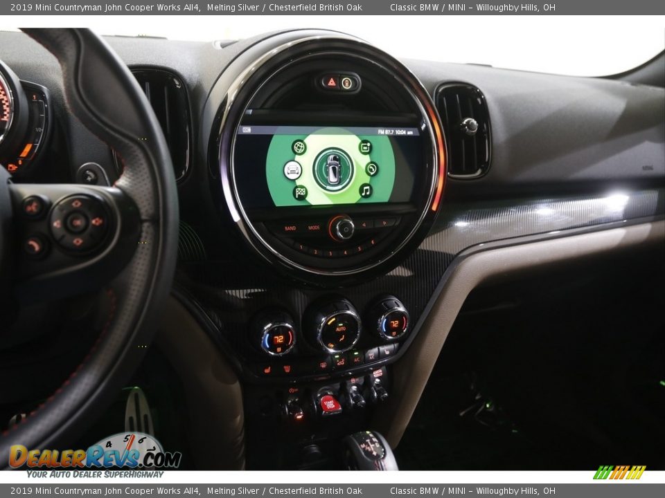 2019 Mini Countryman John Cooper Works All4 Melting Silver / Chesterfield British Oak Photo #9