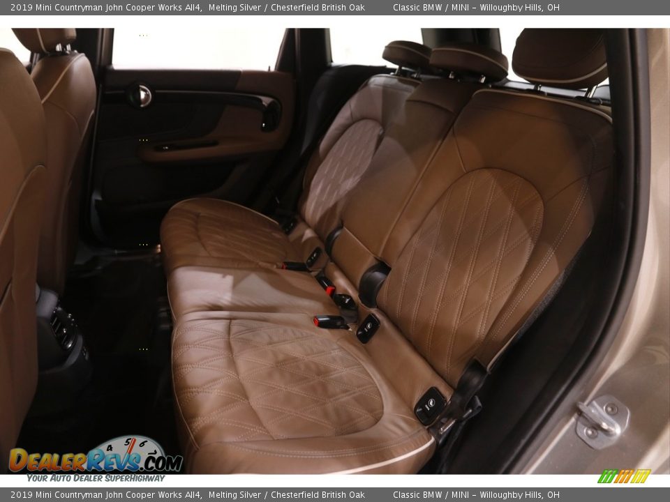 2019 Mini Countryman John Cooper Works All4 Melting Silver / Chesterfield British Oak Photo #18