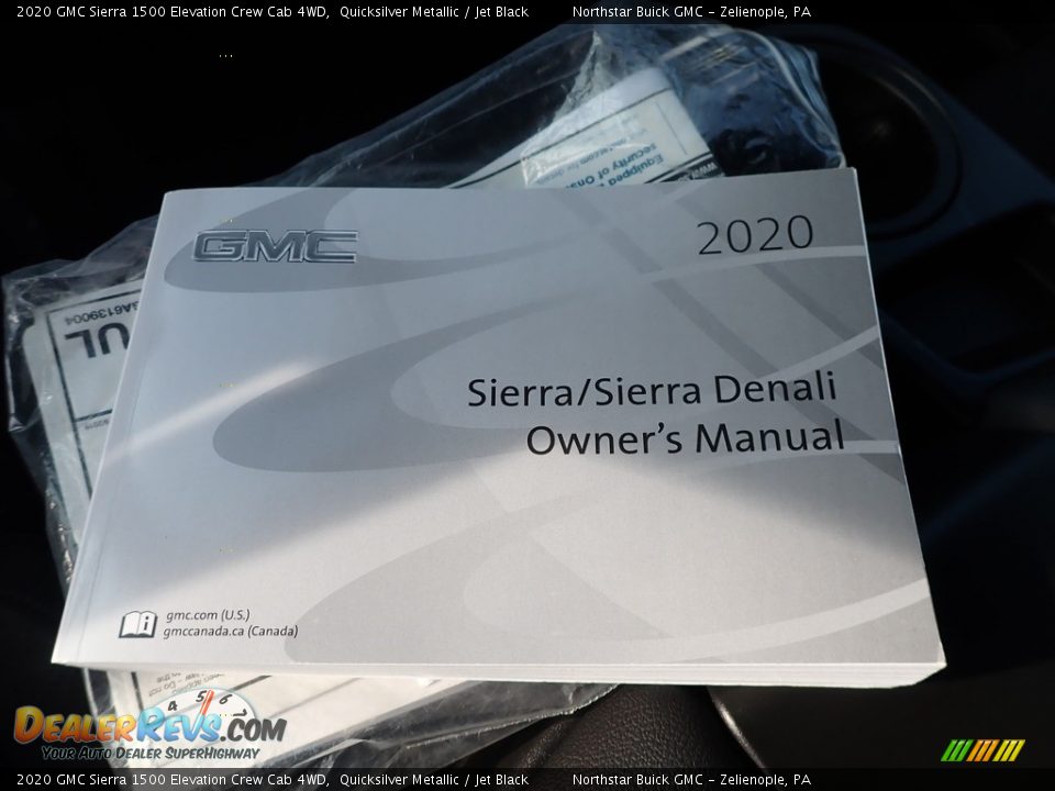 2020 GMC Sierra 1500 Elevation Crew Cab 4WD Quicksilver Metallic / Jet Black Photo #29