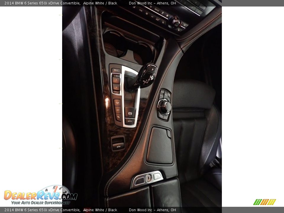 2014 BMW 6 Series 650i xDrive Convertible Alpine White / Black Photo #32