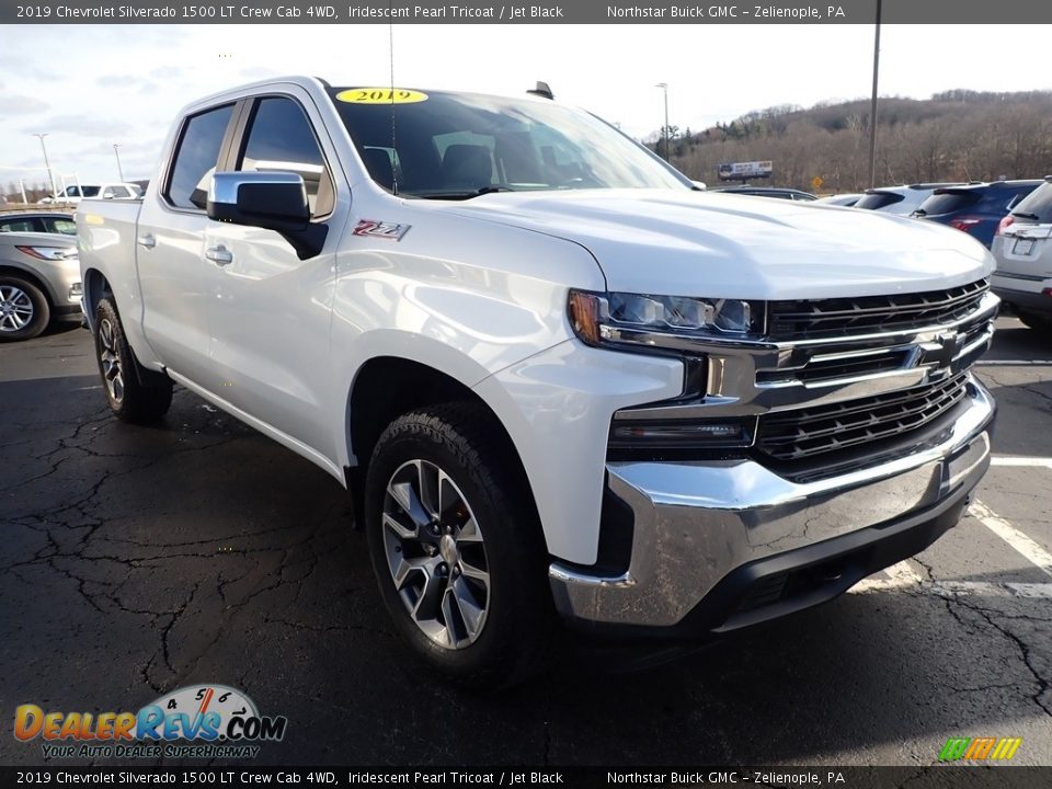 2019 Chevrolet Silverado 1500 LT Crew Cab 4WD Iridescent Pearl Tricoat / Jet Black Photo #4