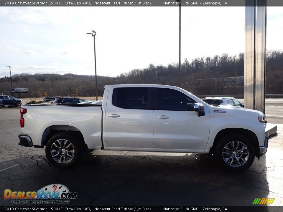 2019 Chevrolet Silverado 1500 LT Crew Cab 4WD Iridescent Pearl Tricoat / Jet Black Photo #5