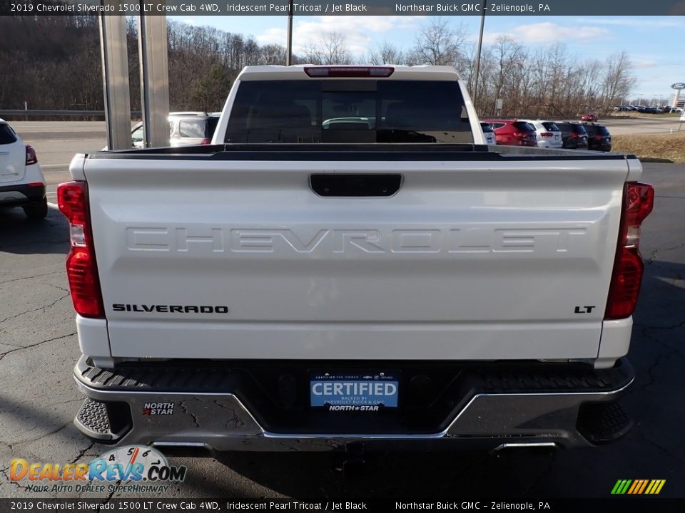 2019 Chevrolet Silverado 1500 LT Crew Cab 4WD Iridescent Pearl Tricoat / Jet Black Photo #10