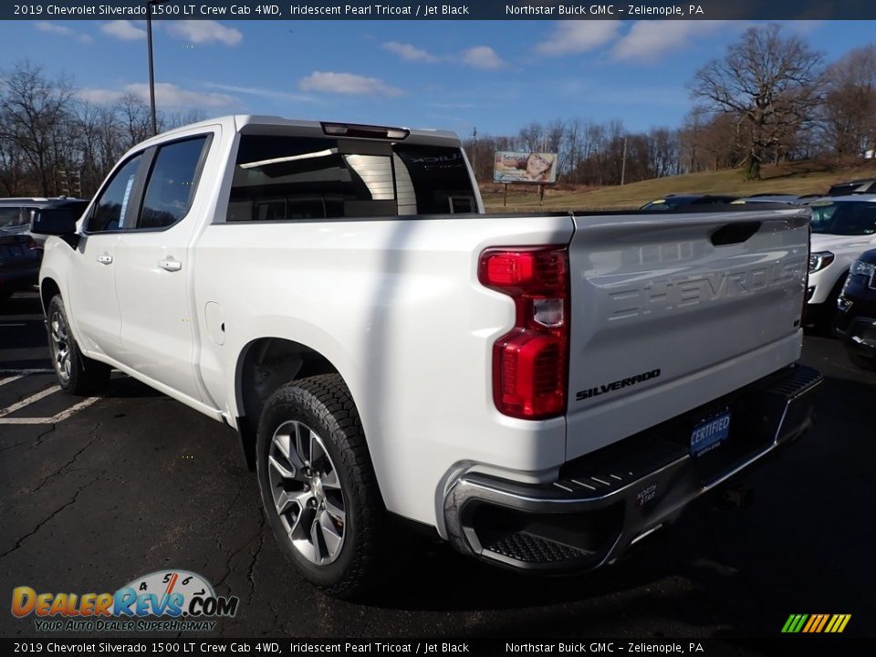 2019 Chevrolet Silverado 1500 LT Crew Cab 4WD Iridescent Pearl Tricoat / Jet Black Photo #11