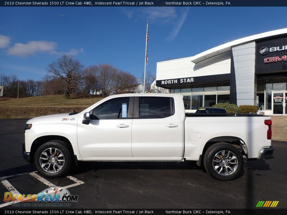 2019 Chevrolet Silverado 1500 LT Crew Cab 4WD Iridescent Pearl Tricoat / Jet Black Photo #12