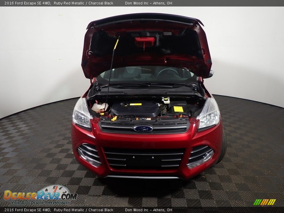2016 Ford Escape SE 4WD Ruby Red Metallic / Charcoal Black Photo #6
