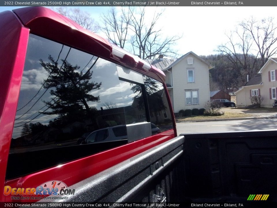2022 Chevrolet Silverado 2500HD High Country Crew Cab 4x4 Cherry Red Tintcoat / Jet Black/­Umber Photo #17