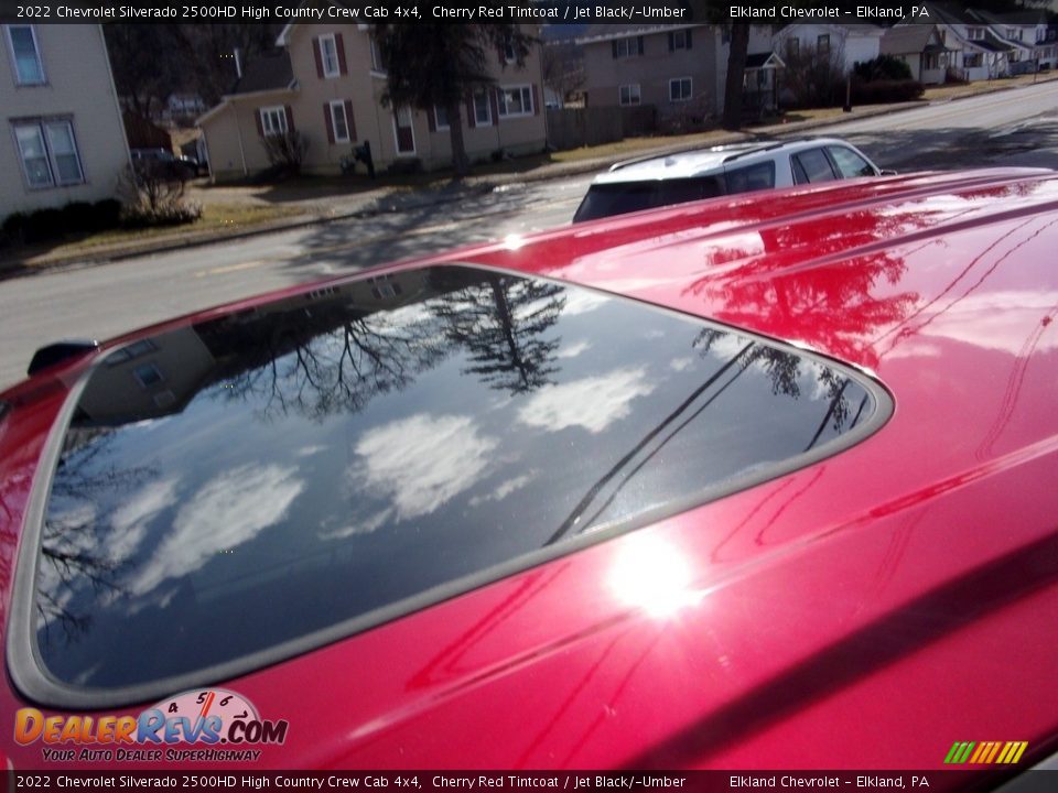 2022 Chevrolet Silverado 2500HD High Country Crew Cab 4x4 Cherry Red Tintcoat / Jet Black/­Umber Photo #18