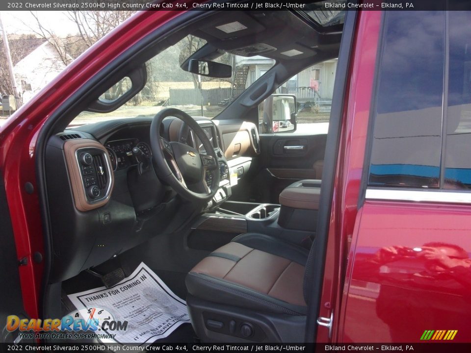 2022 Chevrolet Silverado 2500HD High Country Crew Cab 4x4 Cherry Red Tintcoat / Jet Black/­Umber Photo #20
