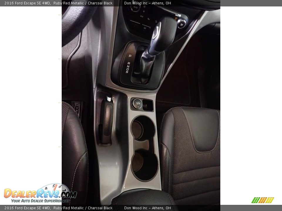 2016 Ford Escape SE 4WD Ruby Red Metallic / Charcoal Black Photo #33