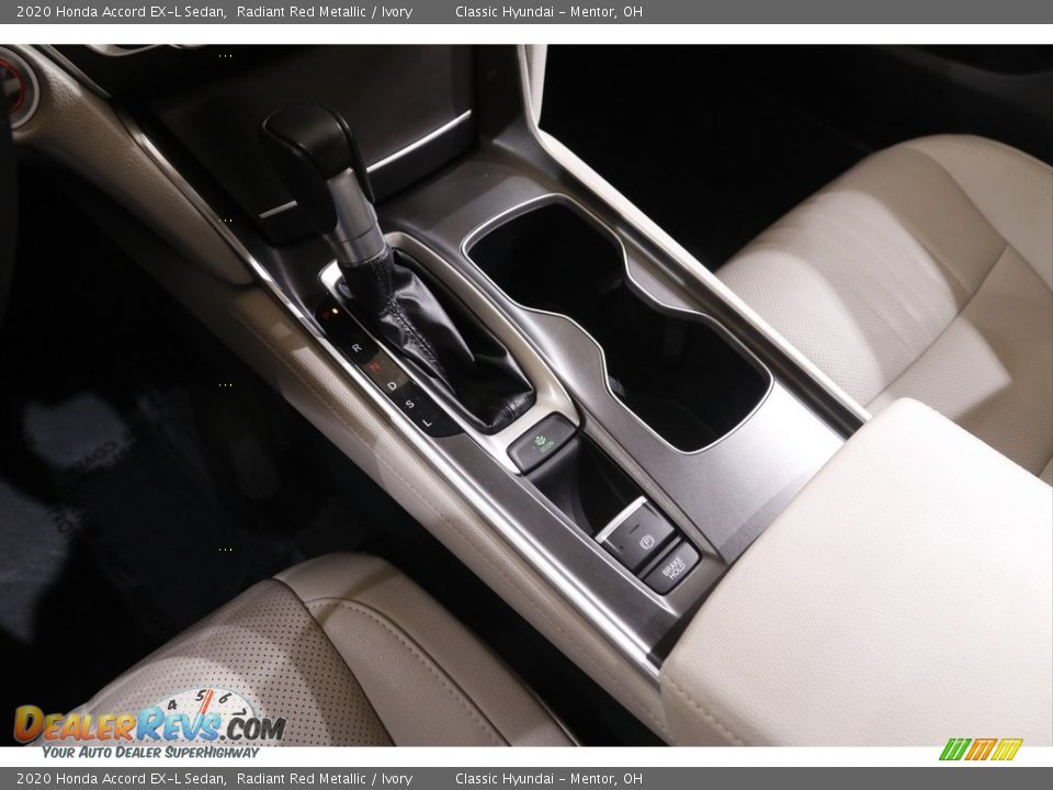 2020 Honda Accord EX-L Sedan Radiant Red Metallic / Ivory Photo #15