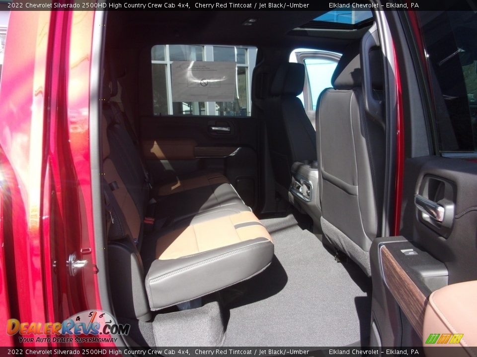 2022 Chevrolet Silverado 2500HD High Country Crew Cab 4x4 Cherry Red Tintcoat / Jet Black/­Umber Photo #29
