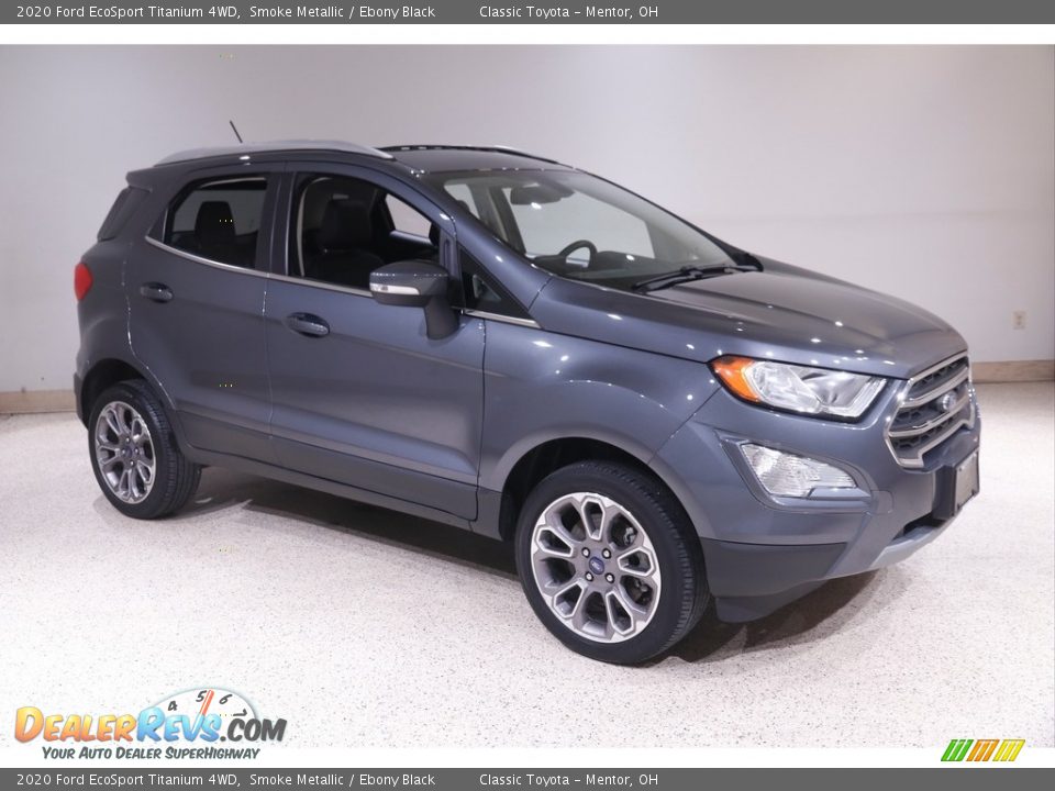 2020 Ford EcoSport Titanium 4WD Smoke Metallic / Ebony Black Photo #1