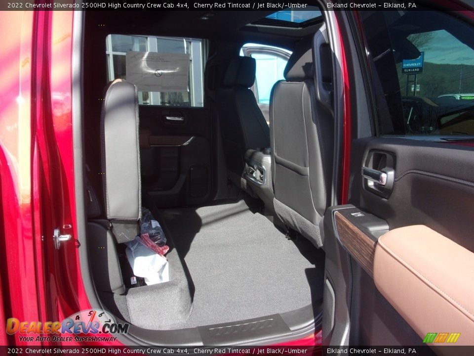 2022 Chevrolet Silverado 2500HD High Country Crew Cab 4x4 Cherry Red Tintcoat / Jet Black/­Umber Photo #31