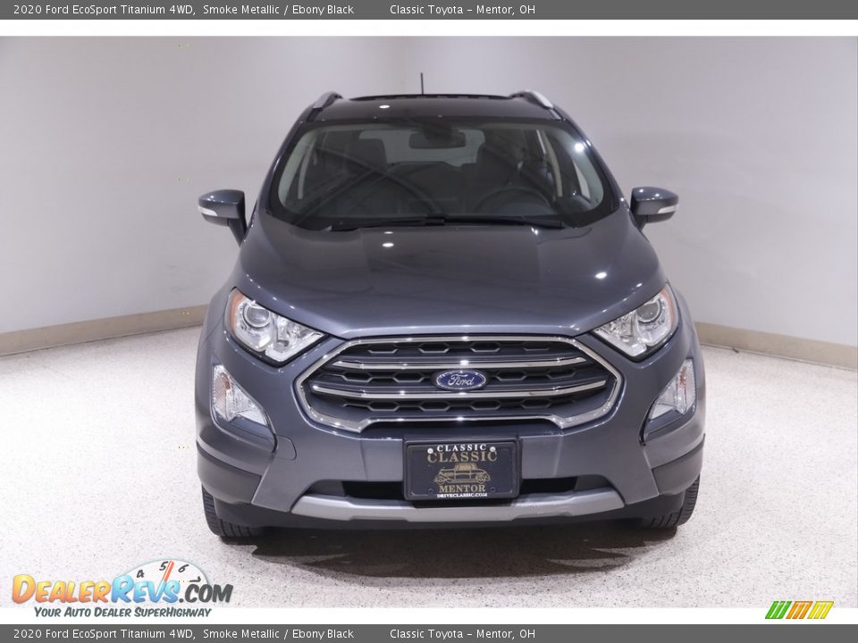 2020 Ford EcoSport Titanium 4WD Smoke Metallic / Ebony Black Photo #2