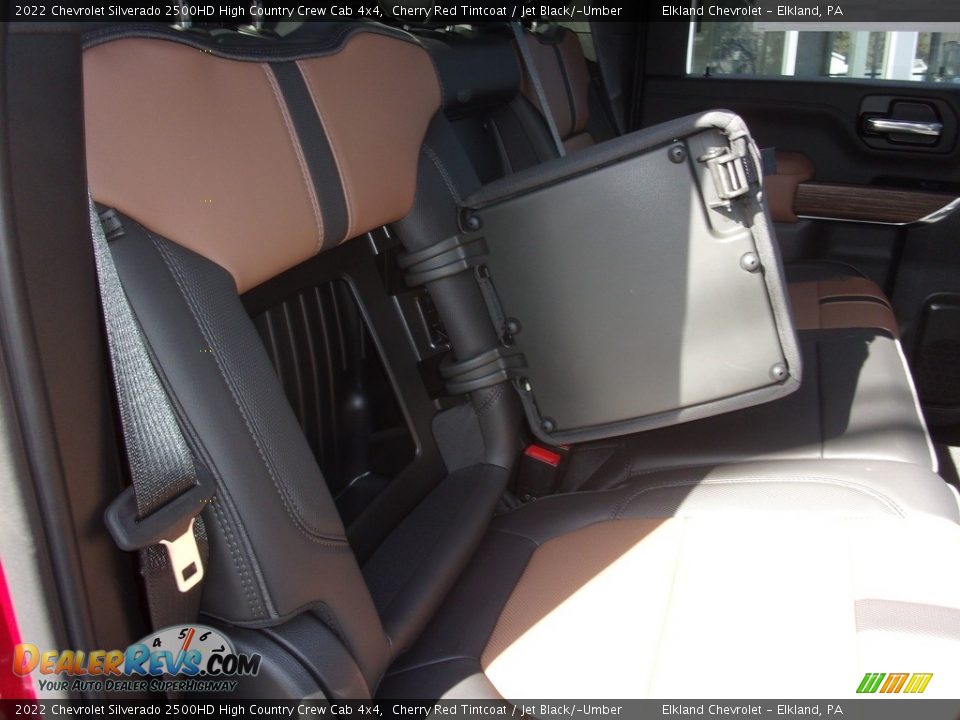 Rear Seat of 2022 Chevrolet Silverado 2500HD High Country Crew Cab 4x4 Photo #32