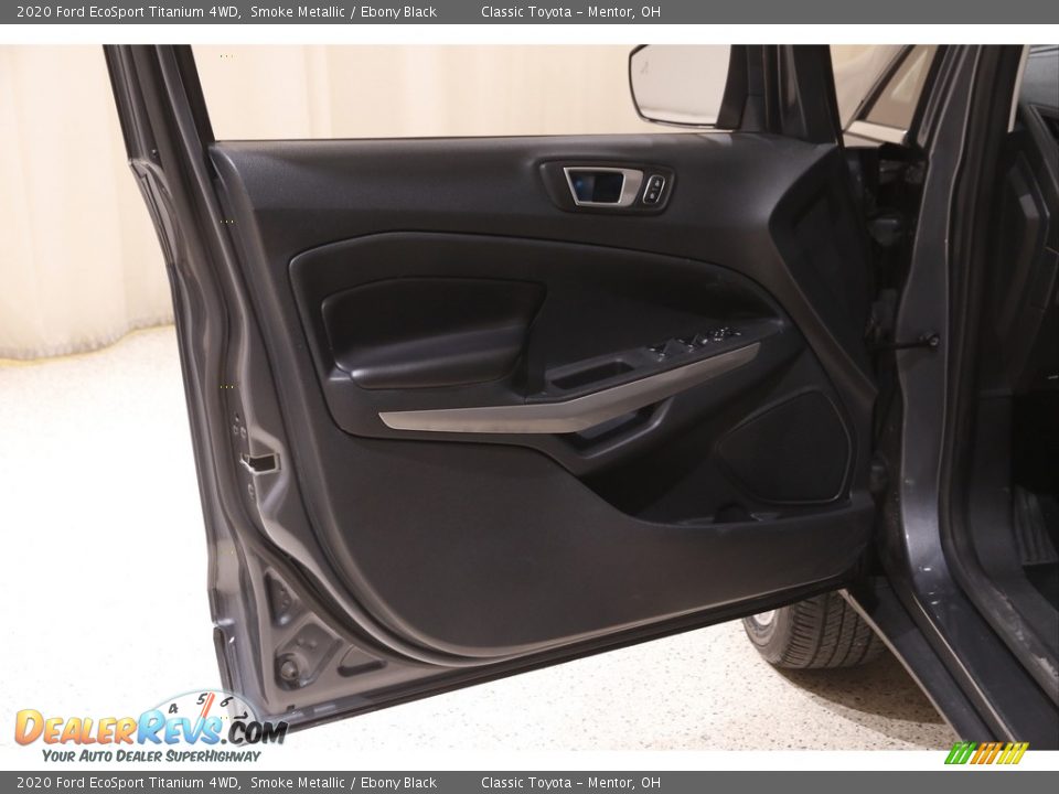 2020 Ford EcoSport Titanium 4WD Smoke Metallic / Ebony Black Photo #4
