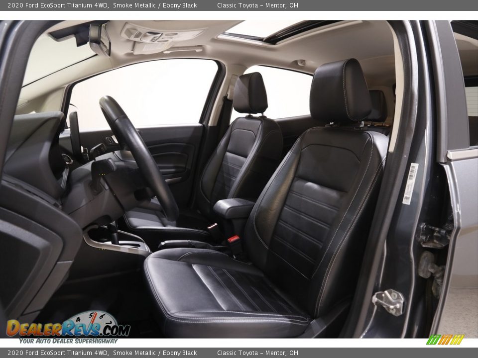 2020 Ford EcoSport Titanium 4WD Smoke Metallic / Ebony Black Photo #5