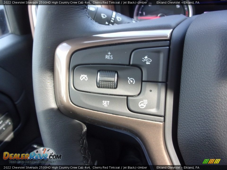 2022 Chevrolet Silverado 2500HD High Country Crew Cab 4x4 Steering Wheel Photo #36