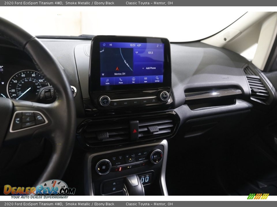 2020 Ford EcoSport Titanium 4WD Smoke Metallic / Ebony Black Photo #9