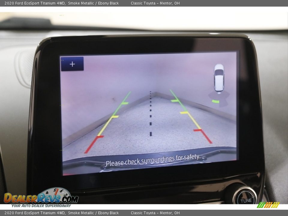 2020 Ford EcoSport Titanium 4WD Smoke Metallic / Ebony Black Photo #12