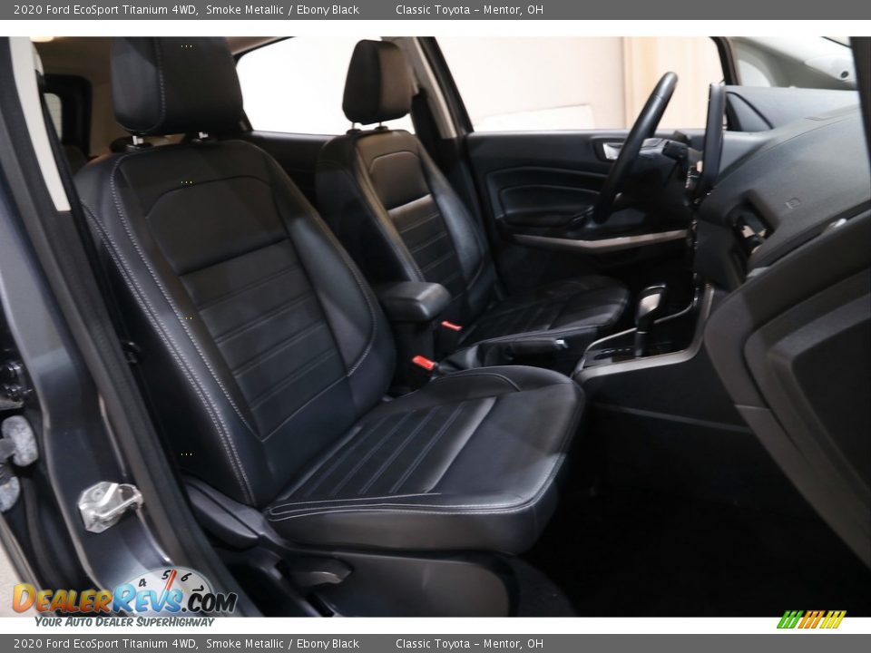 2020 Ford EcoSport Titanium 4WD Smoke Metallic / Ebony Black Photo #15
