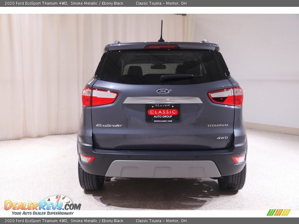 2020 Ford EcoSport Titanium 4WD Smoke Metallic / Ebony Black Photo #18