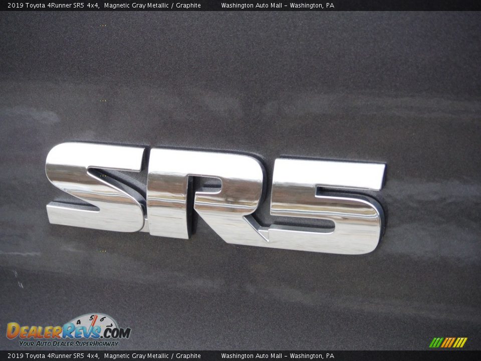 2019 Toyota 4Runner SR5 4x4 Magnetic Gray Metallic / Graphite Photo #12