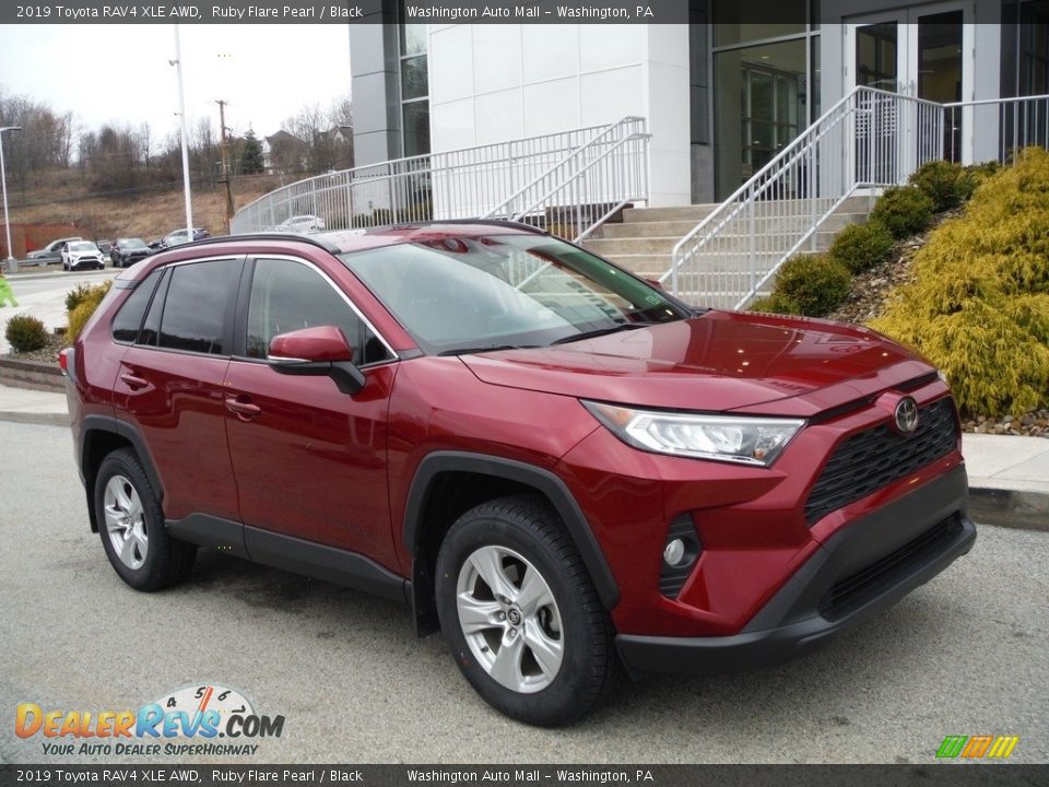 2019 Toyota RAV4 XLE AWD Ruby Flare Pearl / Black Photo #1