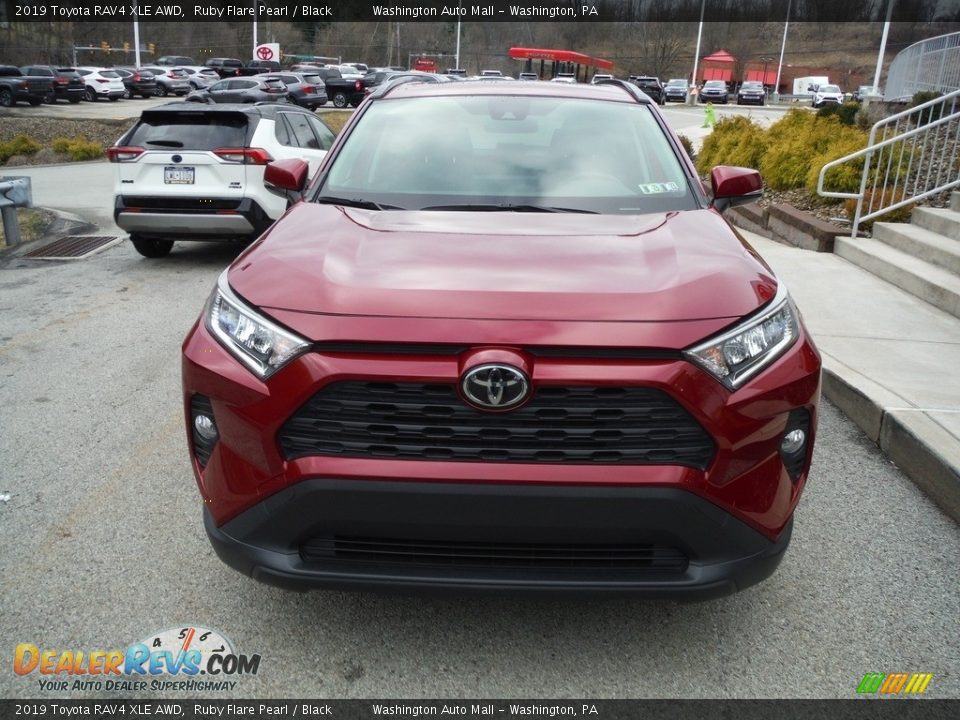 2019 Toyota RAV4 XLE AWD Ruby Flare Pearl / Black Photo #11