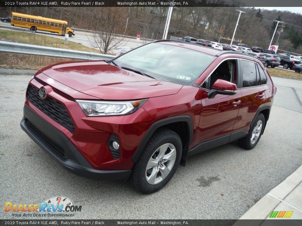 2019 Toyota RAV4 XLE AWD Ruby Flare Pearl / Black Photo #12