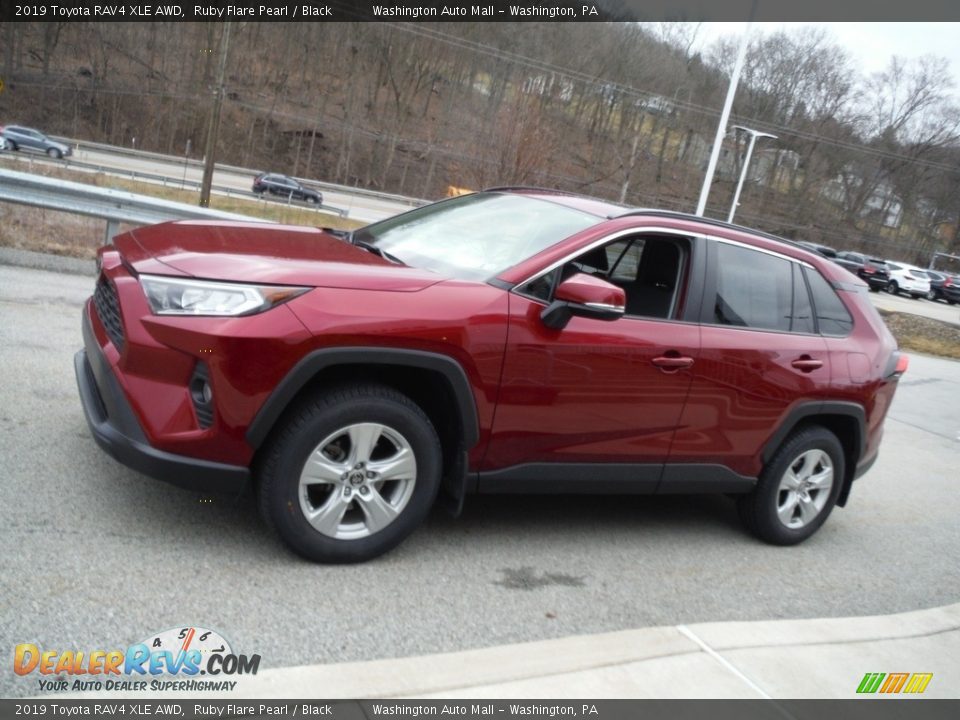 2019 Toyota RAV4 XLE AWD Ruby Flare Pearl / Black Photo #13