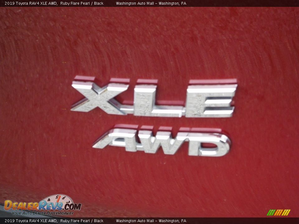 2019 Toyota RAV4 XLE AWD Ruby Flare Pearl / Black Photo #17